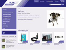 Tablet Screenshot of hotec.nl